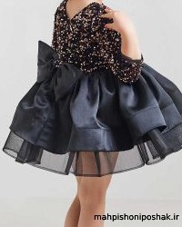 مدل لباس دخترانه با رنگ مشکی