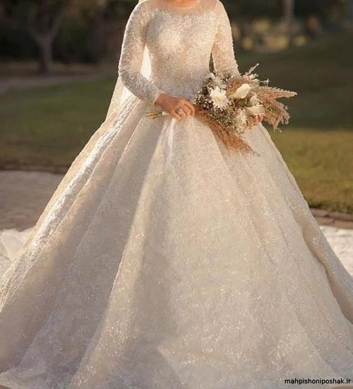 مدل لباس عروس شیک و لاکچری