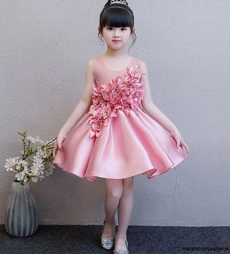 مدل لباس مجلسی دخترانه سه ساله شیک