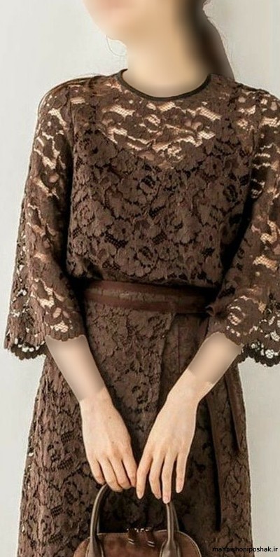 مدل لباس با تور فرانسوی