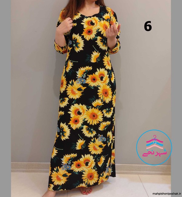 مدل لباس ساحلی بلند گلدار