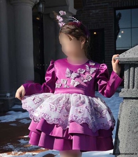 مدل لباس مجلسی دخترانه 3 ساله