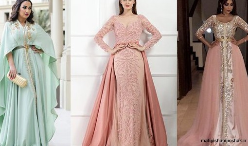 مدل لباس مجلسی عربی بلند جدید
