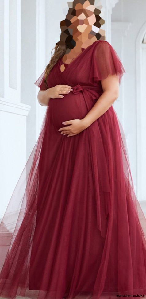 مدل لباس بارداری مجلسی خیلی شیک
