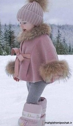 مدل لباس دخترانه بچه گانه زمستانه