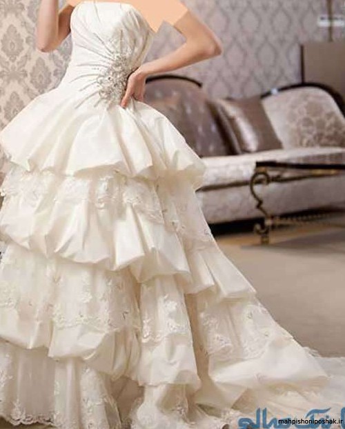 مدل لباس عروس شیک