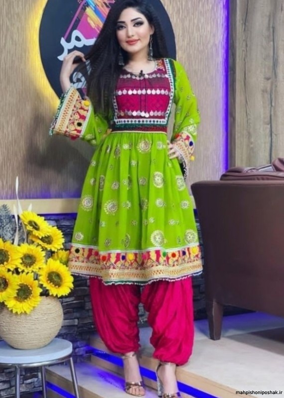 مدل لباس گند افغانی لطیفه عزیزی