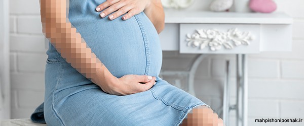 مدل لباس مجلسی بارداری کرپ