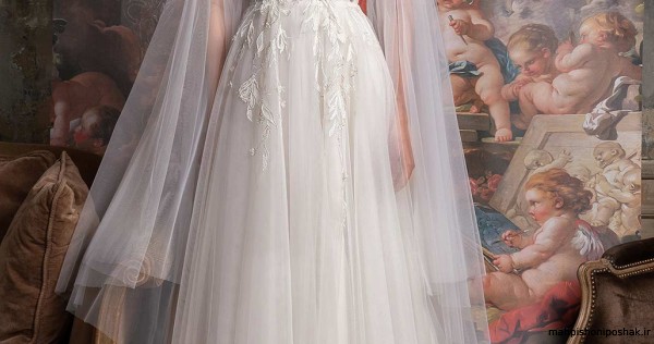 مدل لباس عروس تور و گیپور