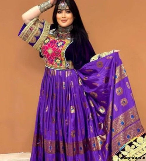 مدل لباس افغانی دراز