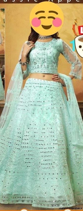 مدل لباس هندی ساری دامن