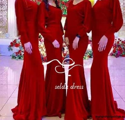 مدل لباس ساقدوش عروس ایرانی