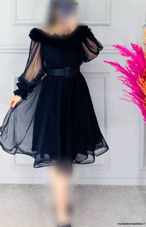 مدل لباس ساده سیاه