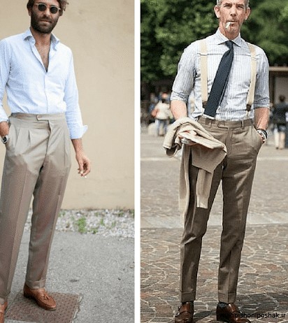 مدل شلوار پارچه ای مردانه کلاسیک