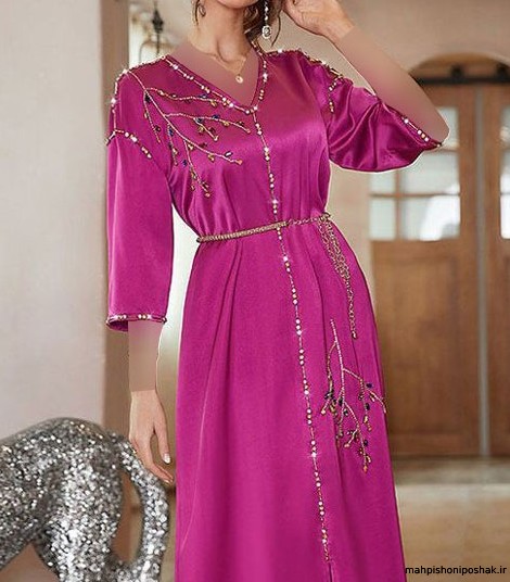 مدل لباس مجلسی عربی دخترانه در اینستاگرام