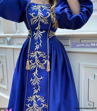 مدل لباس مجلسی عربی دخترانه در اینستاگرام