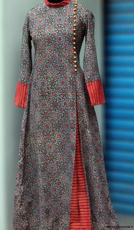 مدل لباس حاشیه دار هندی
