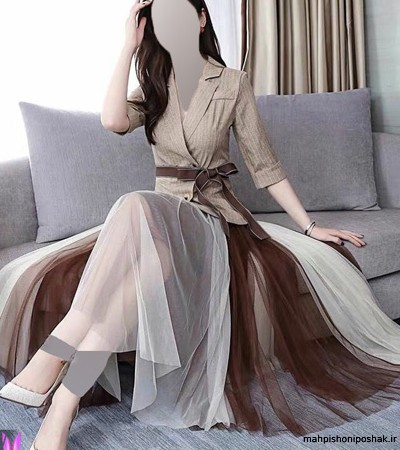 مدل لباس مجلسی دخترانه کره ای