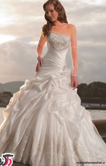 مدل لباس سفید عروس