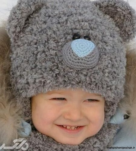 مدل کلاه زمستانی بچه گانه دخترانه